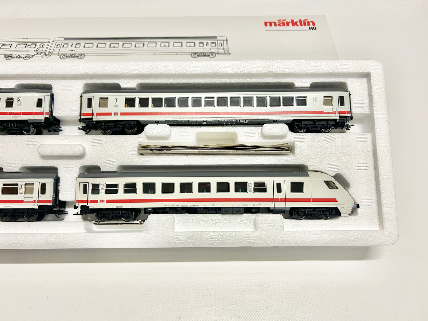 Märklin 43304 DB IC Long-Distance Car Set Passenger Car H0
