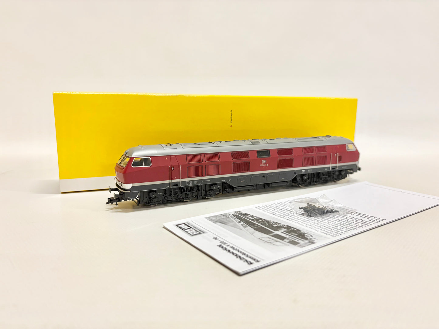 BRAWA 0332 DSS Diesellok Br 232 001-8 DB DC H0