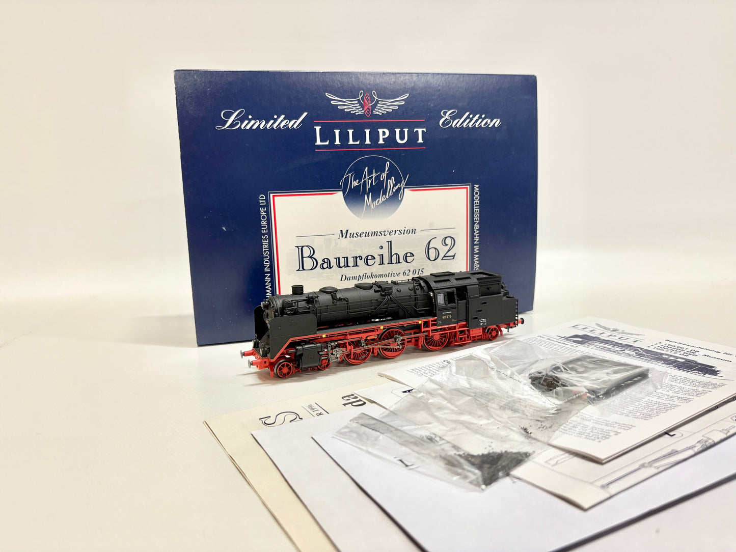 Liliput L106202 DSS Dampflok Br 62 015 Museumslok BW Dresden-Altstadt DR DC H0