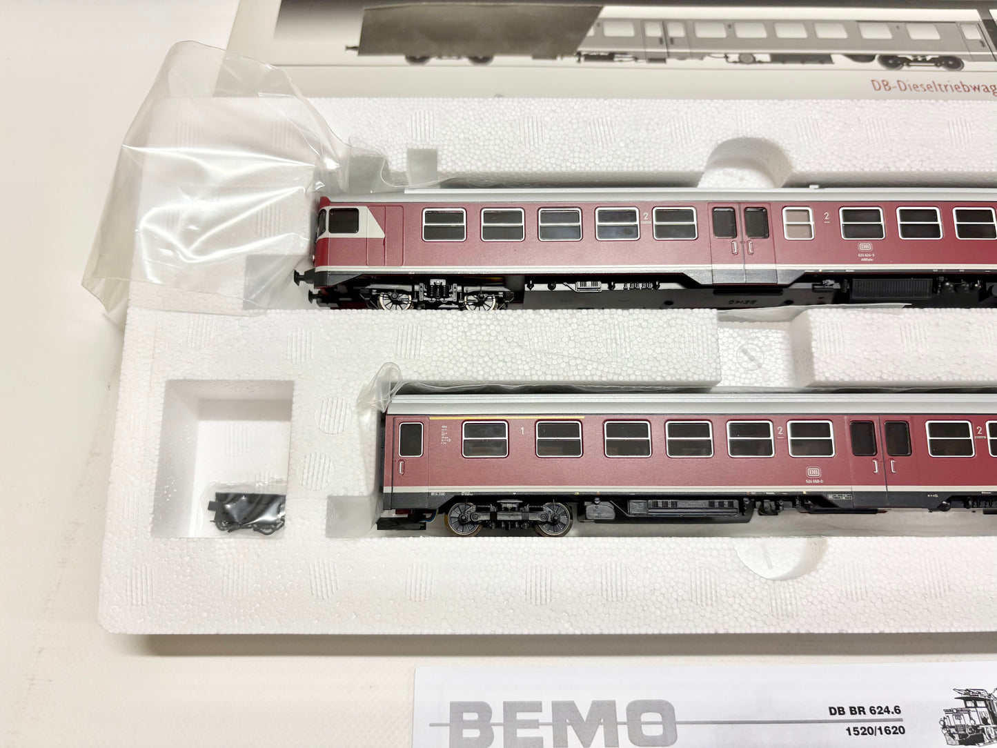 Bemo 1620810 DSS Dieseltriebwagen Br 624 DB DC H0