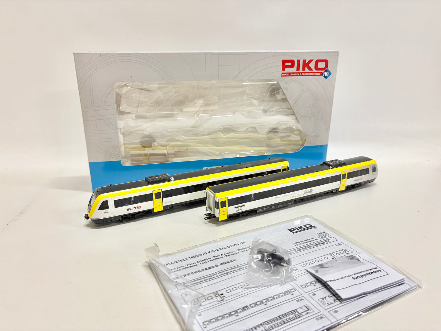 Piko 52005 DSS Dieseltriebwagen Br 612 Alb-Bodensee DB AG DC H0