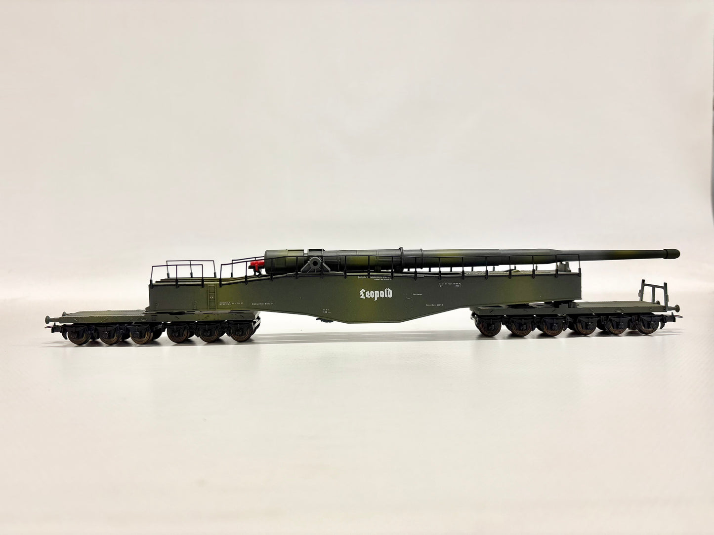 Lima Eisenbahngeschütz K5 "Leopold" Deutsche Wehrmacht H0