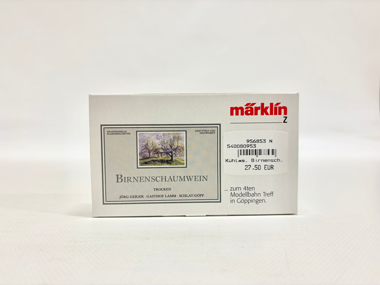 Märklin SoMo Güterwagen "Birnenschaumwein" Modellbahntreff 2003 DB Z
