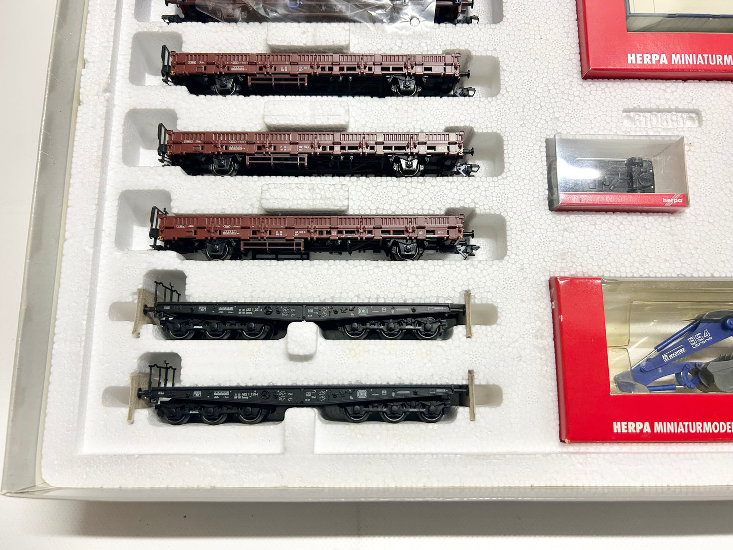Märklin 26519 Digital, Zugpackung, Bautransportzug "HOCHTIEF", H0, OVP, TOP