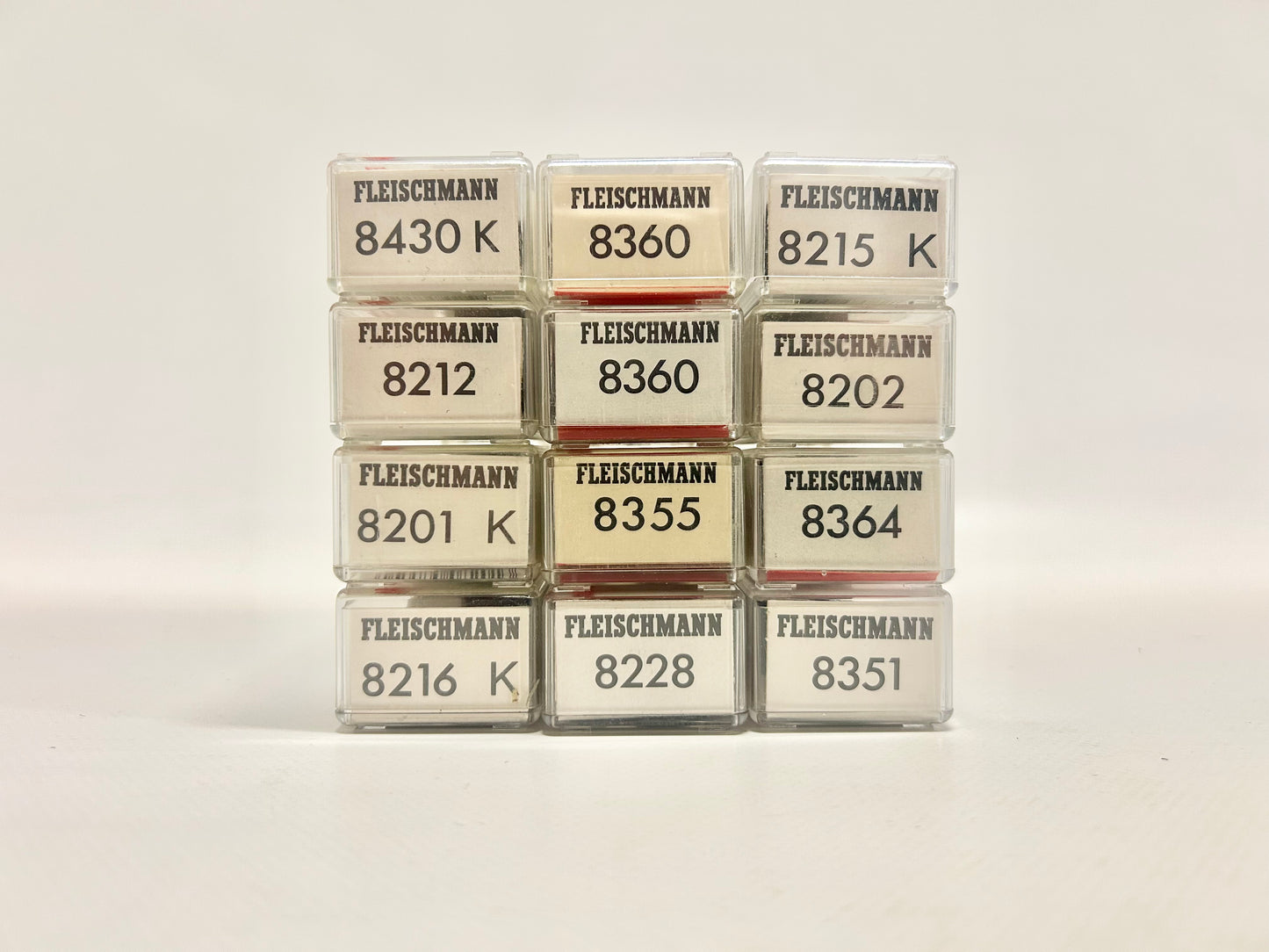 Fleischmann 12x Güterwagen Konvolut Spur N 8430K 8360 8215K usw.
