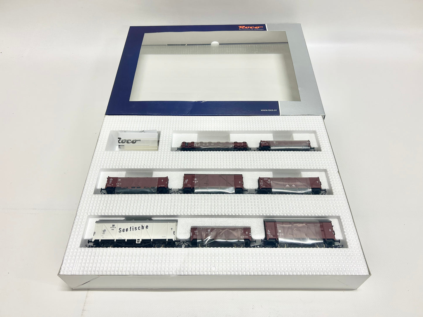 Roco 67127 Wagen-Set Güterwagen der DR DC H0