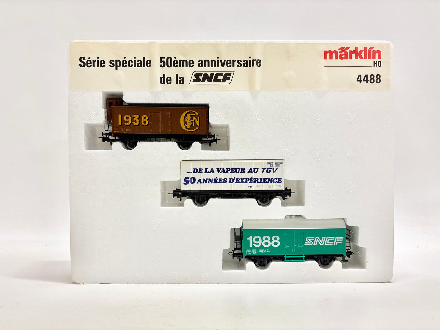 Märklin 4488 Wagen-Set 50 Jahre SNCF AC H0