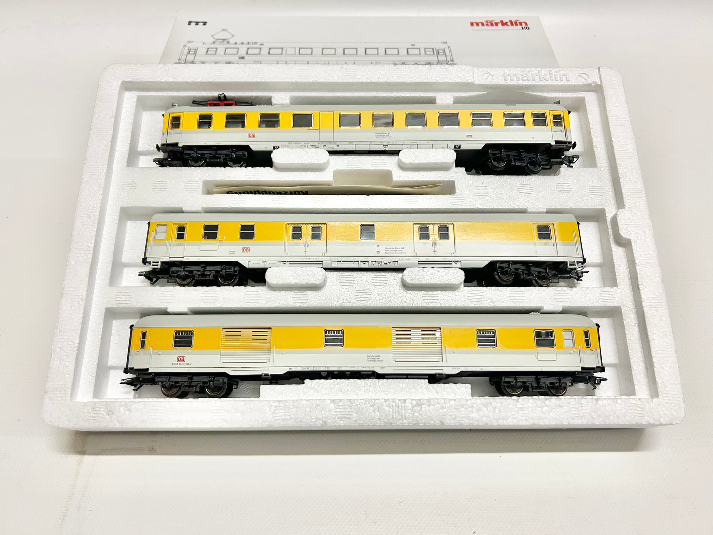 Märklin 42996 Wagen-Set, Messwagen der DB, H0, OVP, TOP