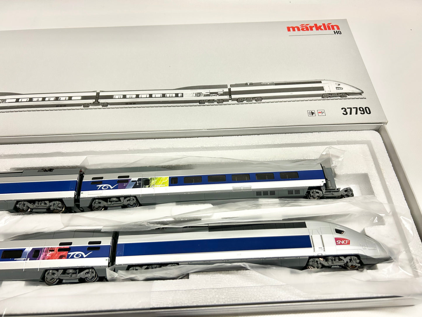 Märklin 37790 Mfx-Digital, Sound TGV, Hochgeschwindigkeitszug der SNCF, H0, OVP, TOP