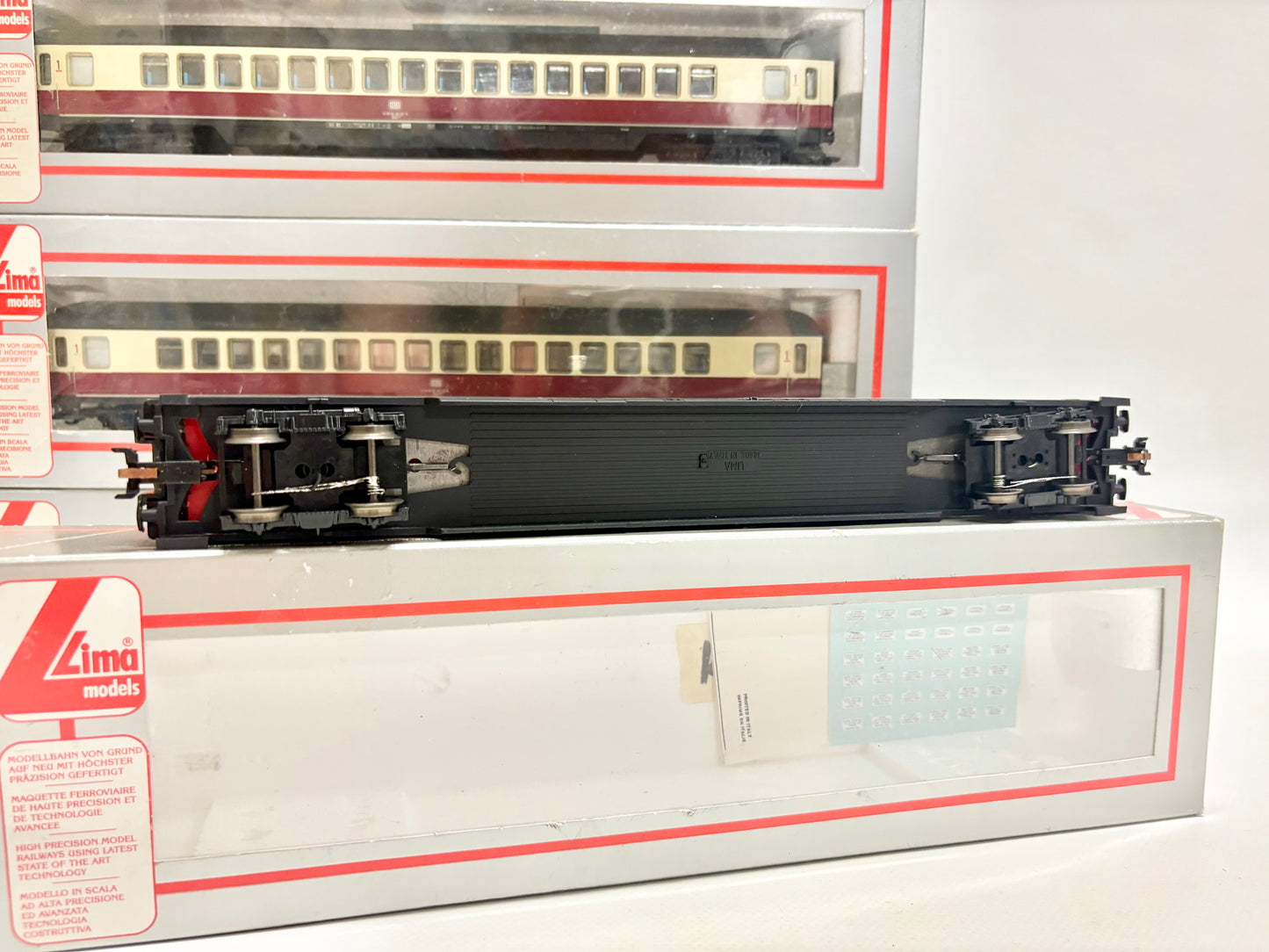 Lima AC 5x TEE Schnellzug Personenwagen mit Innenbeleuchtung DB H0