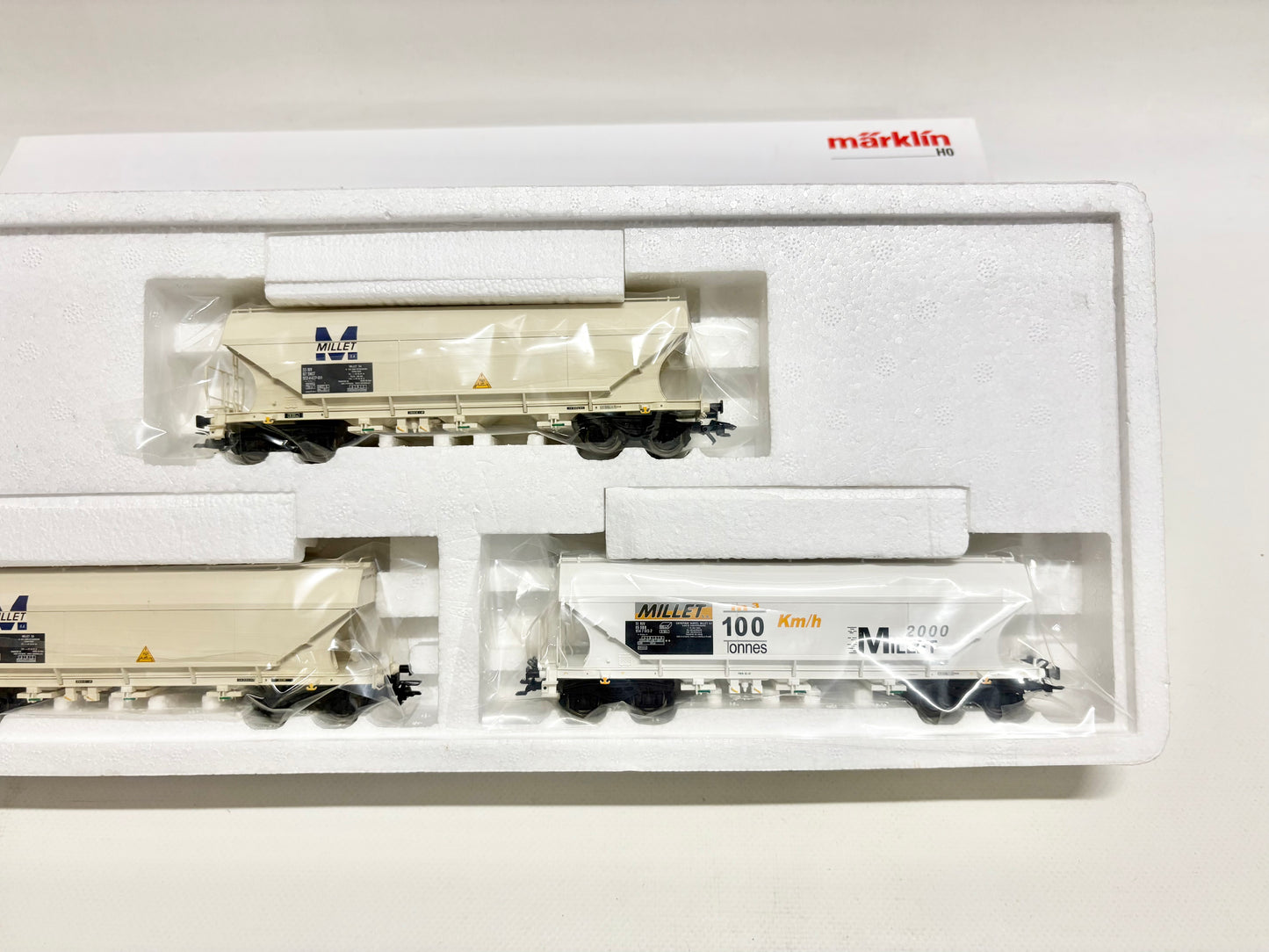 Märklin 46323 Silowagen-Set Güterwagen SNCF AC H0