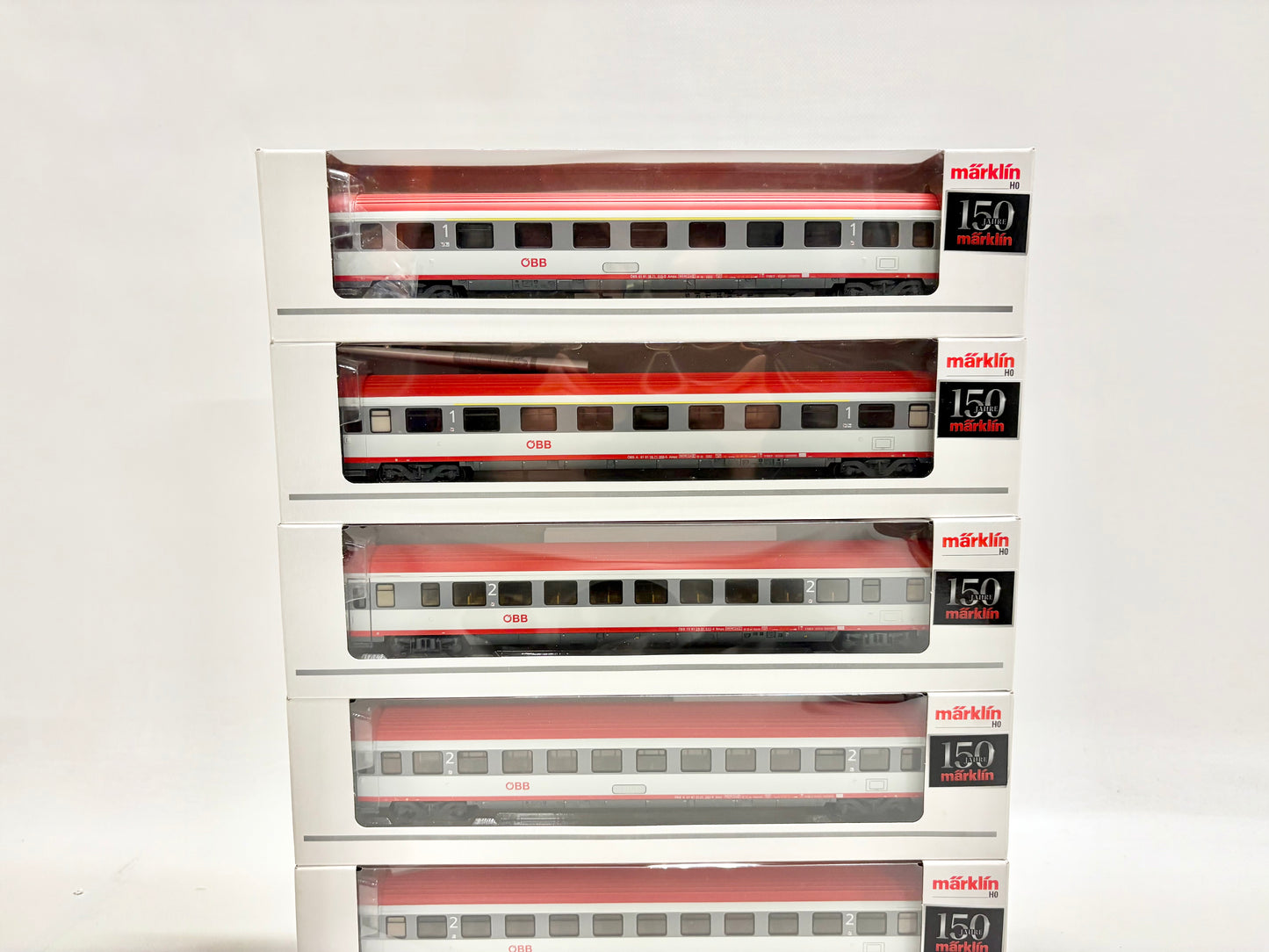 Märklin 42726 EC-Schnellzugwagen-Set ÖBB AC H0