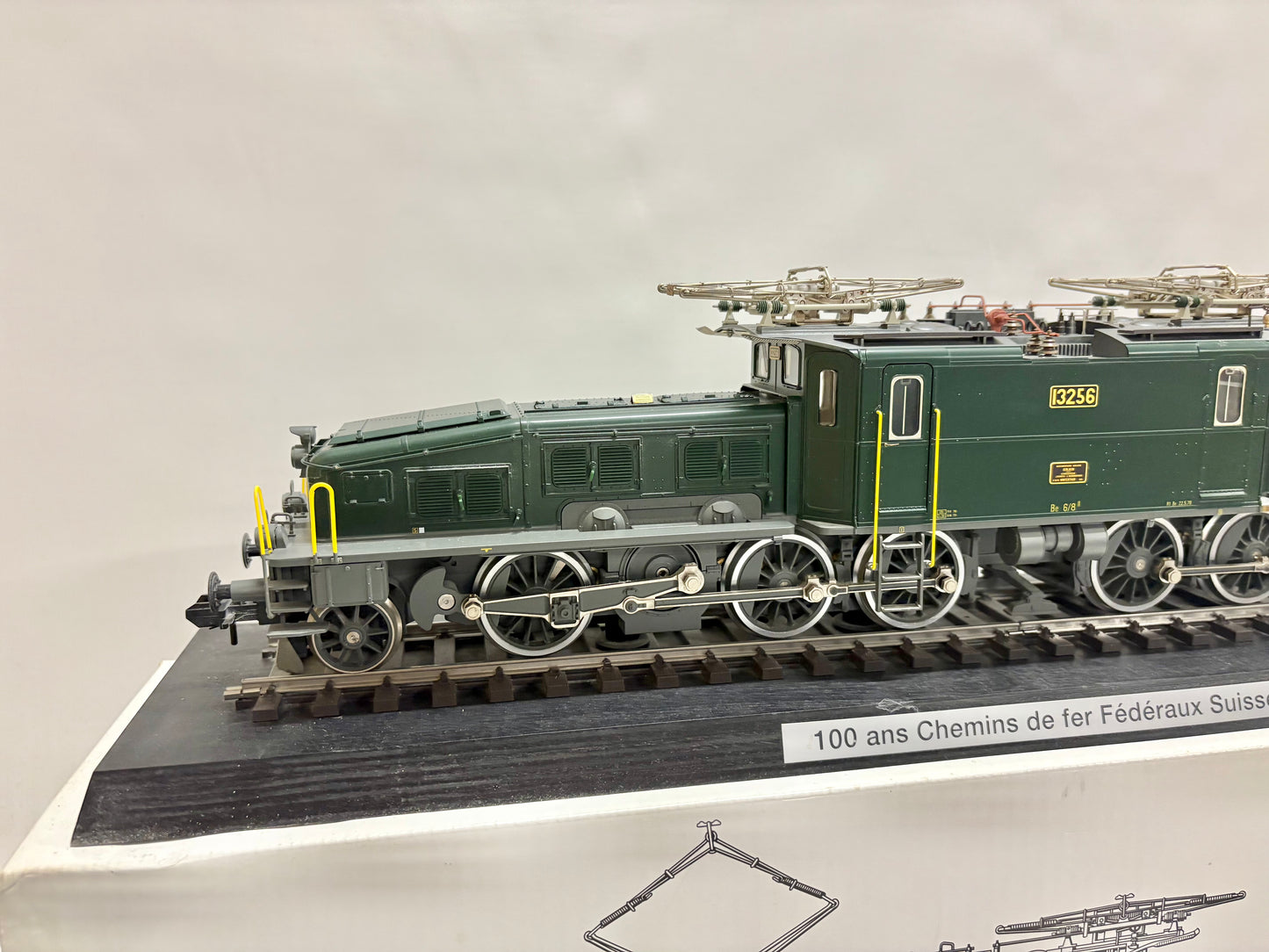 Märklin 55561 Digital + Sound E-Lok Be 6/8 Schweizer Krokodil SBB Spur 1