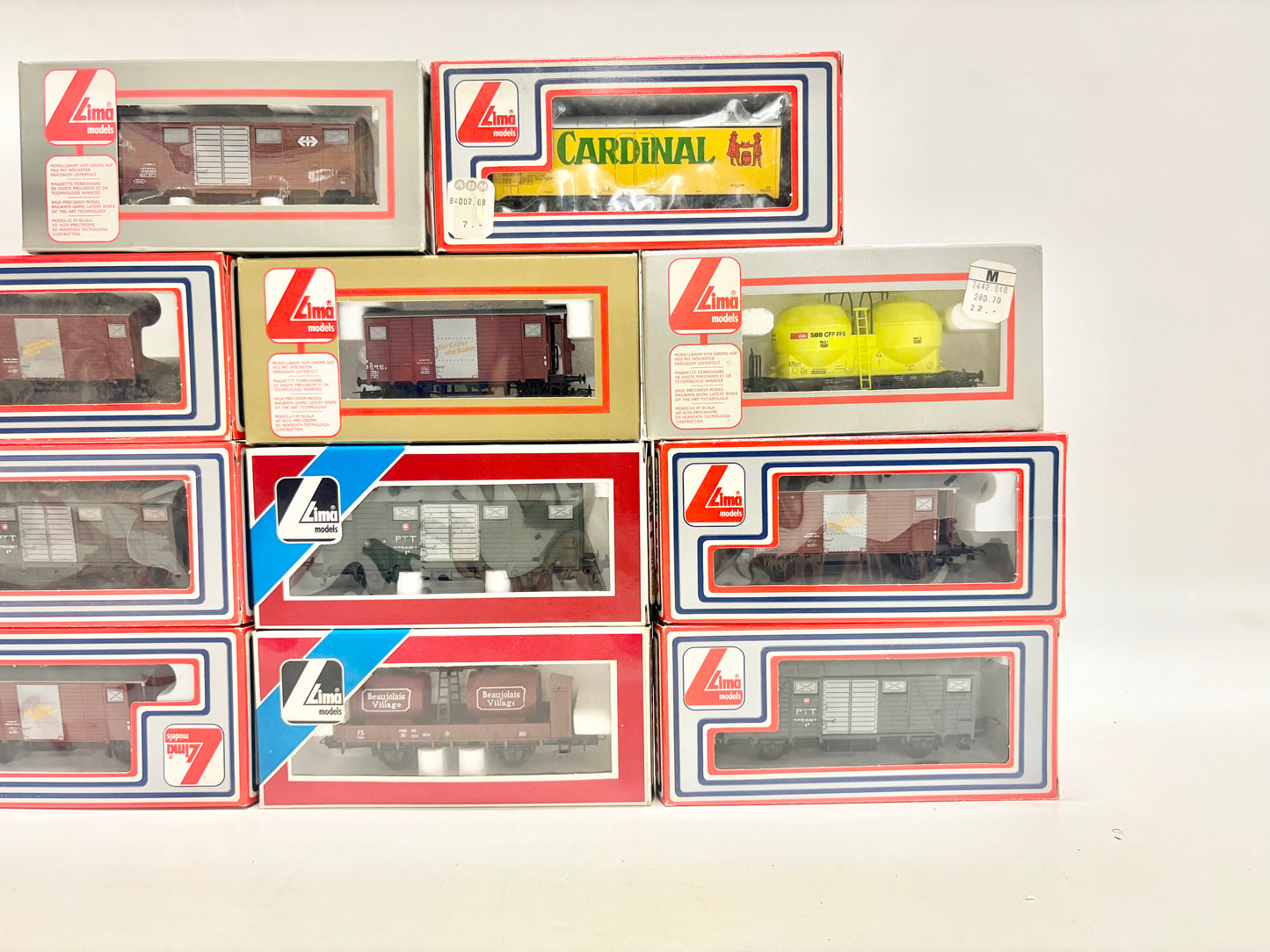 Lima Wagen-Set Güterwagen Konvolut DC H0