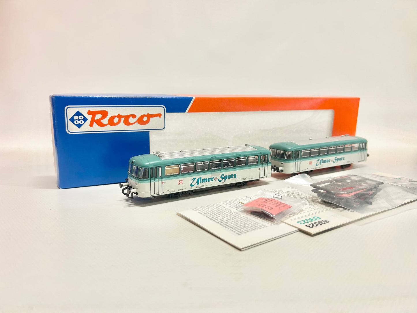 Roco 63023 DSS Dieseltriebwagen Br 798 + 998 "Ulmer Spatz" DB H0