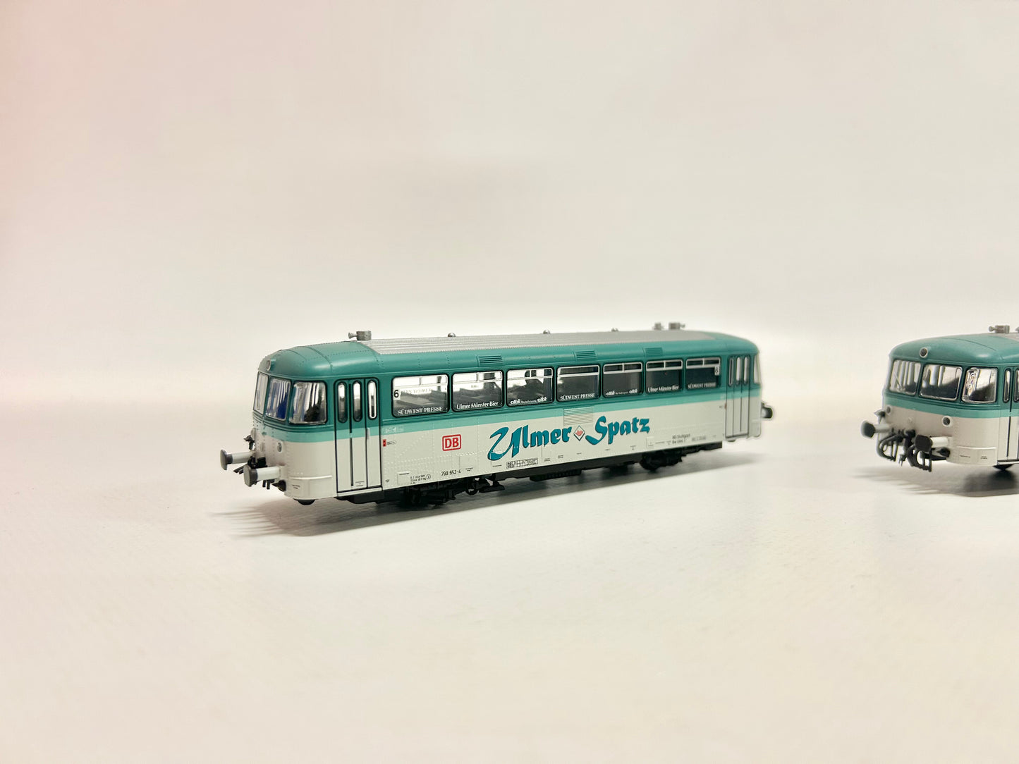 Roco 63023 DSS Dieseltriebwagen Br 798 + 998 "Ulmer Spatz" DB H0