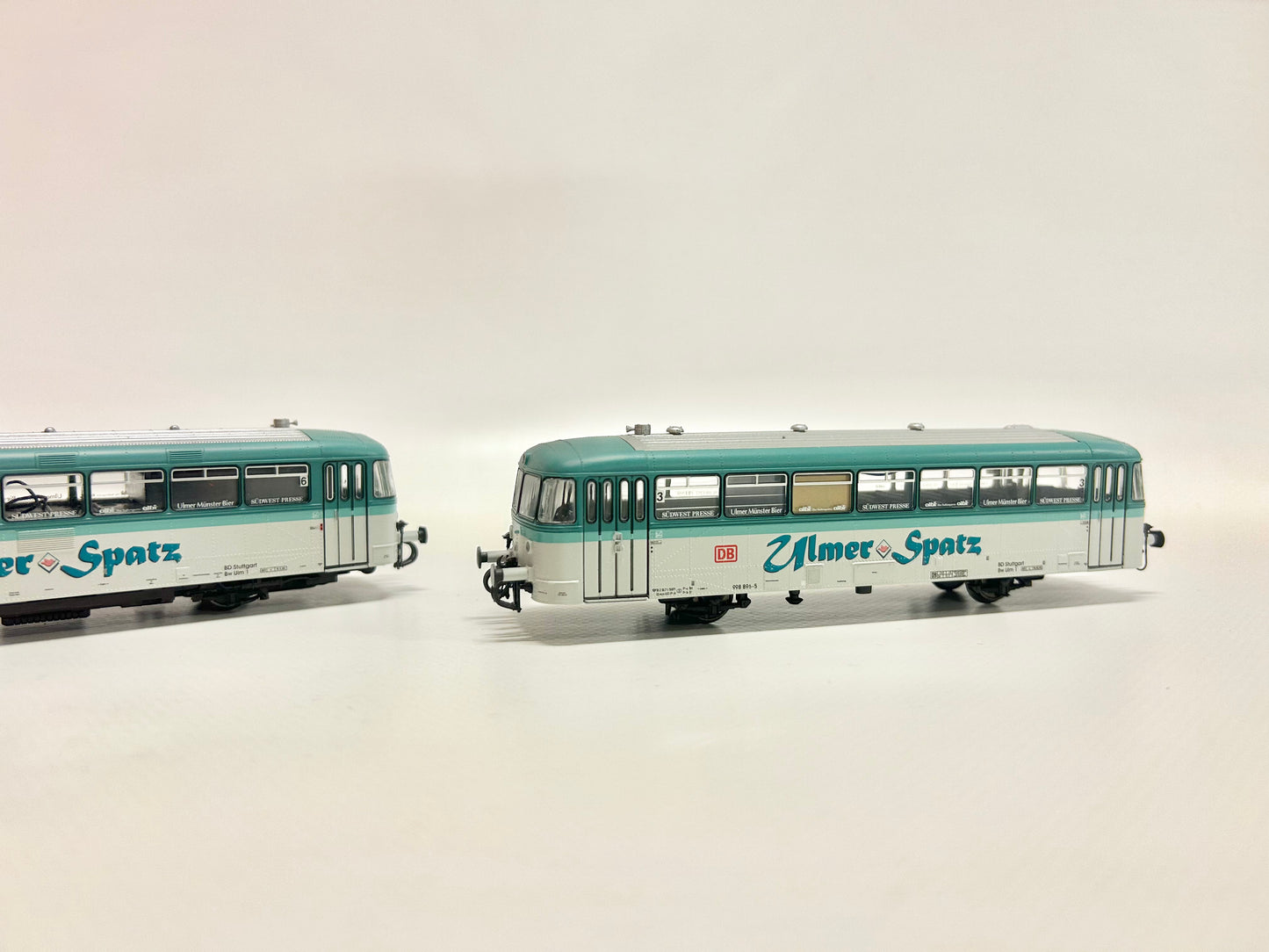 Roco 63023 DSS Dieseltriebwagen Br 798 + 998 "Ulmer Spatz" DB H0