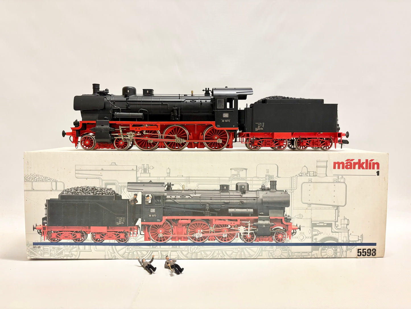 Märklin 5598 Digital + Sound Dampflok Br 38 1970 DB AC Spur 1