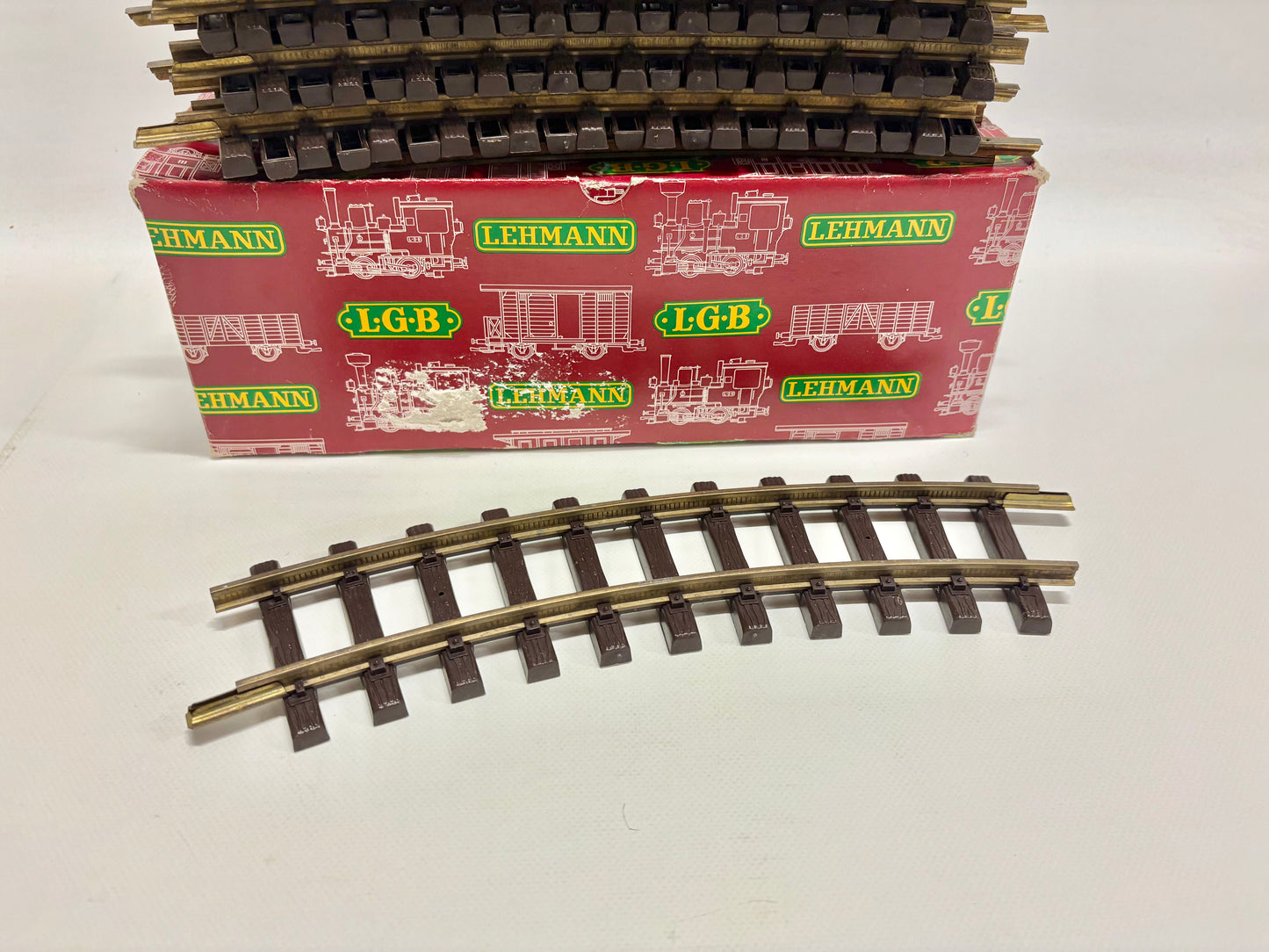 LGB 12x 1100 Gebogenes Gleis R1 Gartenbahn