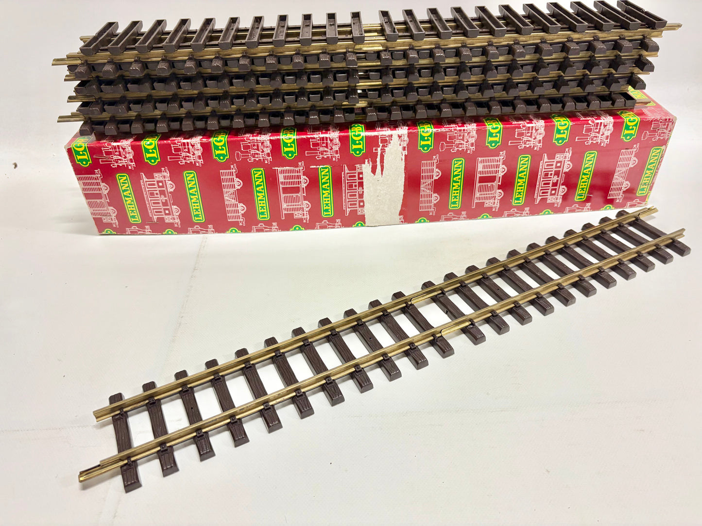 LGB 10x 1060W Gerade Gleise Gartenbahn