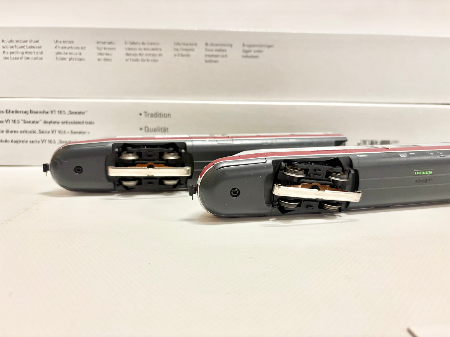 Märklin 39101 Mfx-Digital + Sound Diesel-Tagesgleiderzug VT 10.5 "Senator" DB AC H0