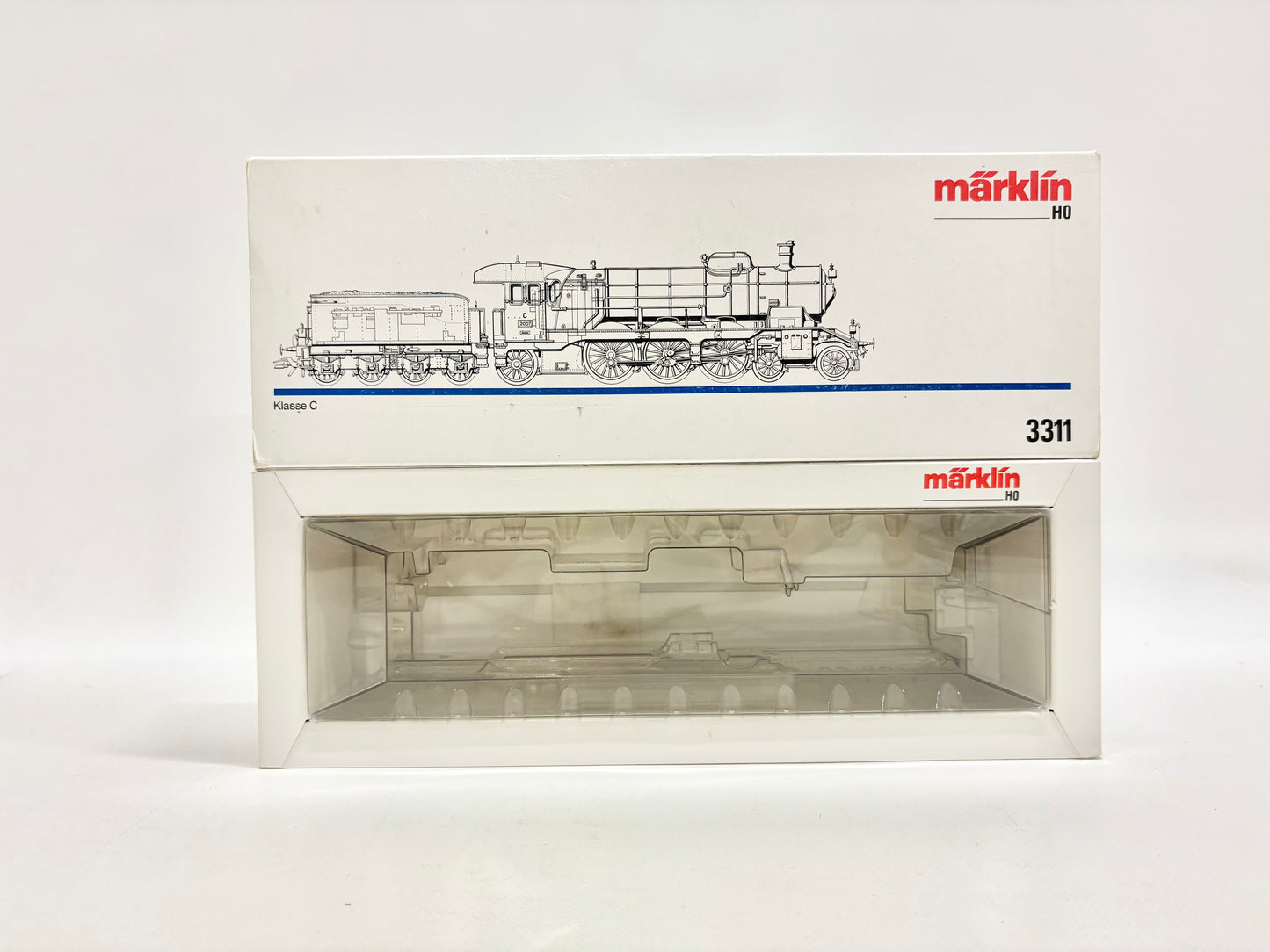 Märklin 3311 Leerkarton Dampflok Klasse C K.W.St.E. H0