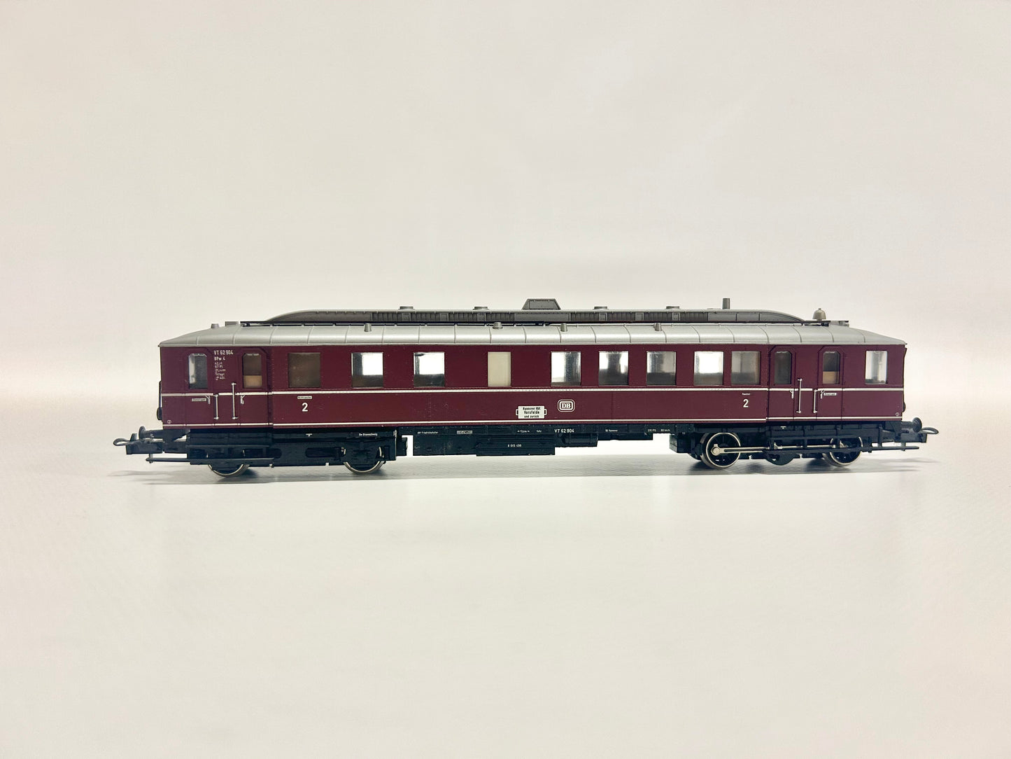 Trix 2468 Dieseltriebzug VT62 904 DB DC H0