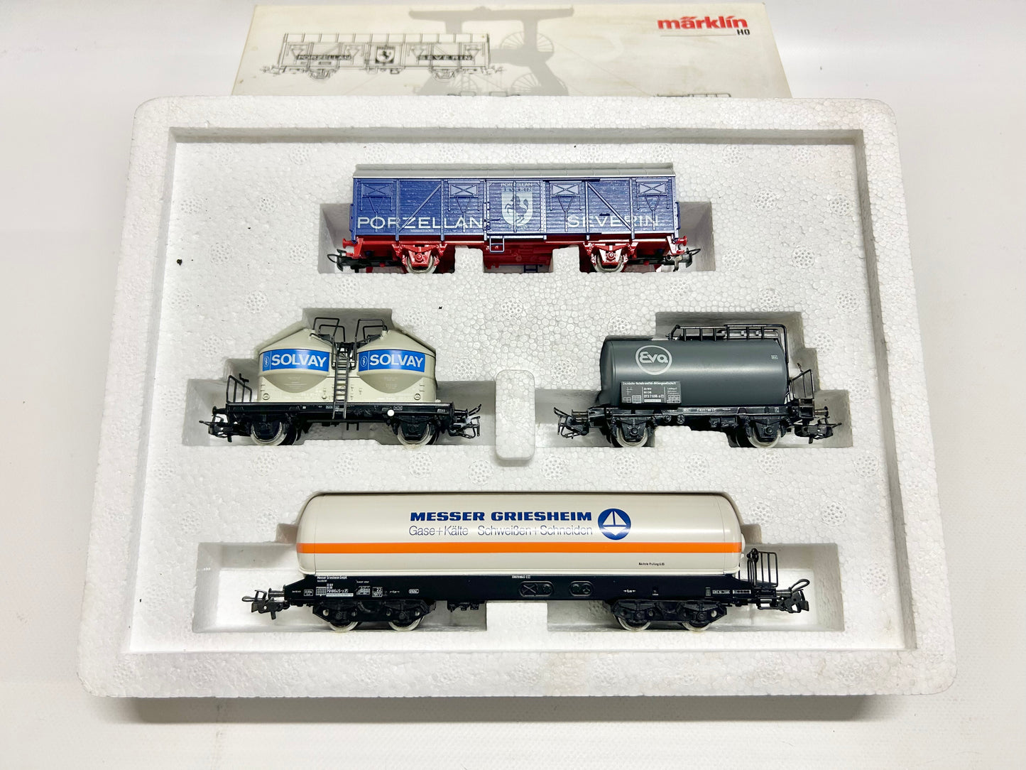 Märklin 4793 Regional-Wagen-Set "West", Güterwagen, H0, OVP, TOP