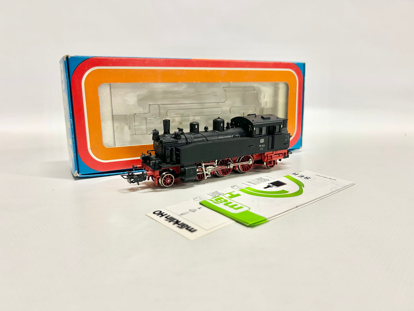 Märklin 3313 Dampflok Br 75, DB, H0, OVP, TOP
