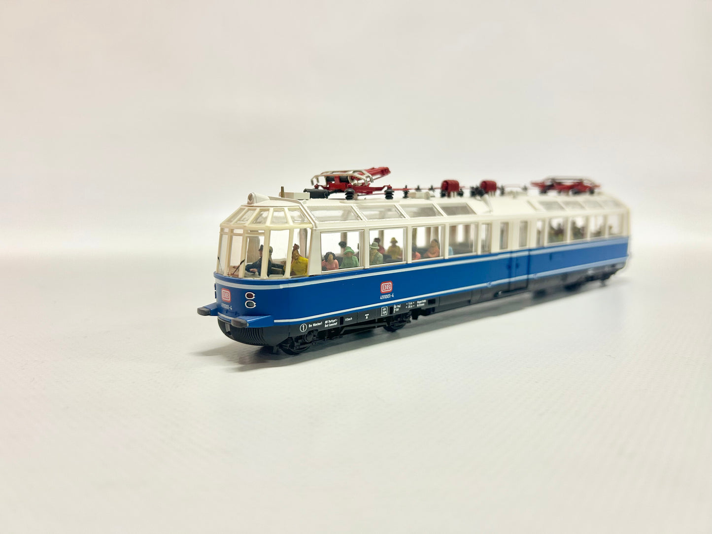 Roco 43527 Elektrotriebwagen Gläserner Zug Br 491001-4 DB DC H0