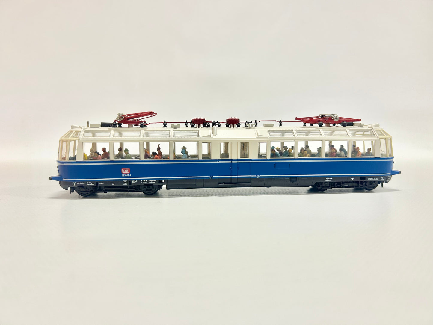 Roco 43527 Elektrotriebwagen Gläserner Zug Br 491001-4 DB DC H0