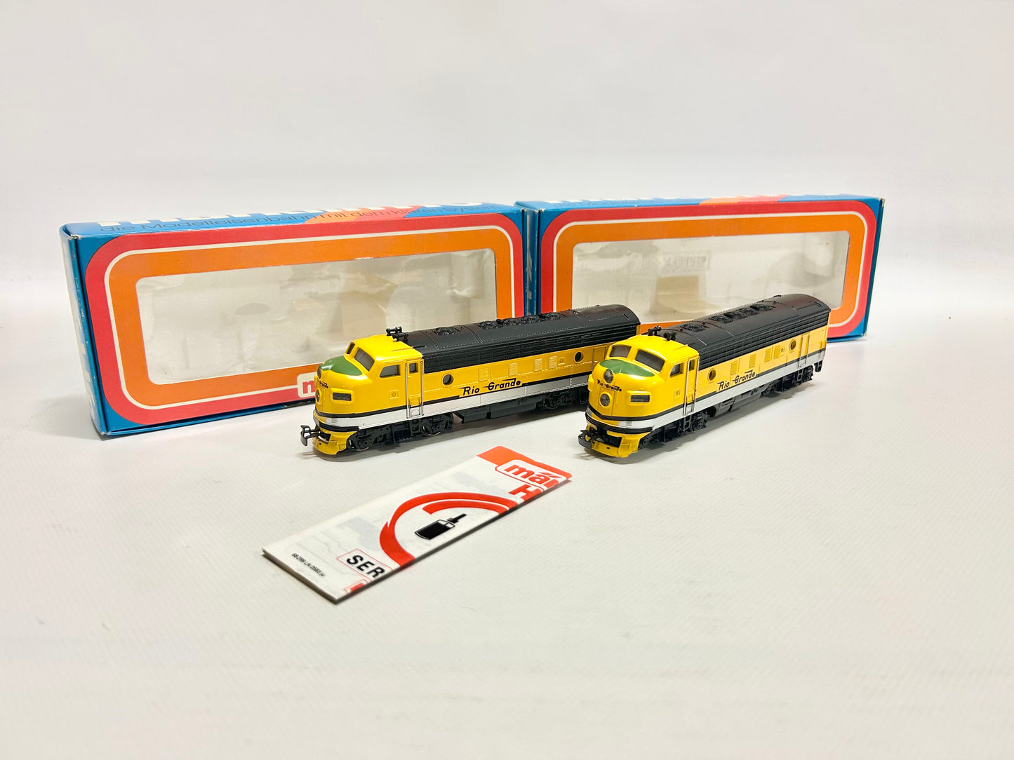 Märklin 3062 + 4062 USA, Amerikanische Diesellok "Rio Grande", H0, OVP, TOP