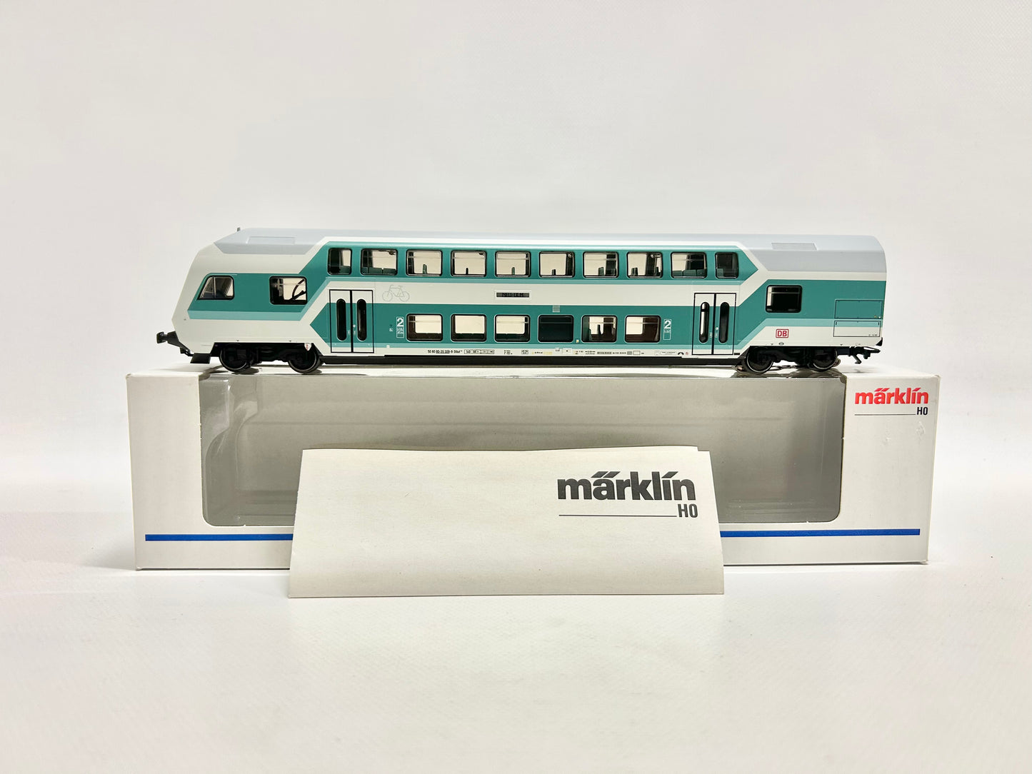 Märklin 43583 Doppelstock-Steuerwagen, Personenwagen, H0, OVP, TOP