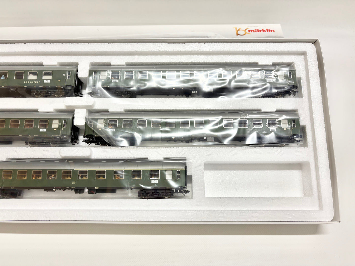 Märklin 43935 Wagen-Set D96 Isar-Rhone Personenwagen DB AC H0