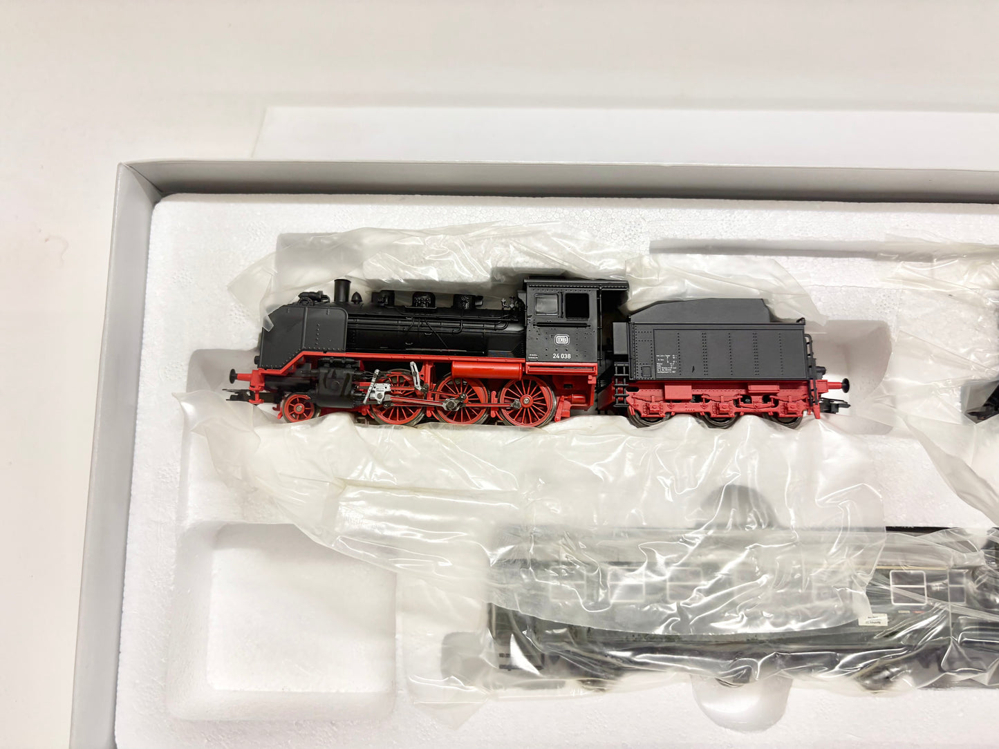 Märklin 26564 Digital Zugpackung Dampflok Br 24 mit Umbauwagen DB AC H0