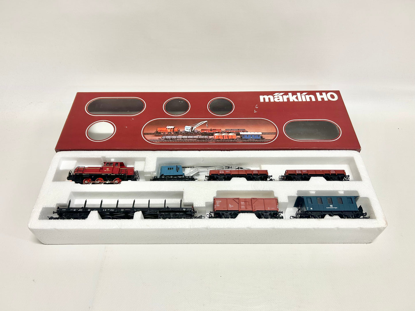Märklin 2853 Gleisbauzug, H0, Br 260, Diesellok H0, OVP, TOP