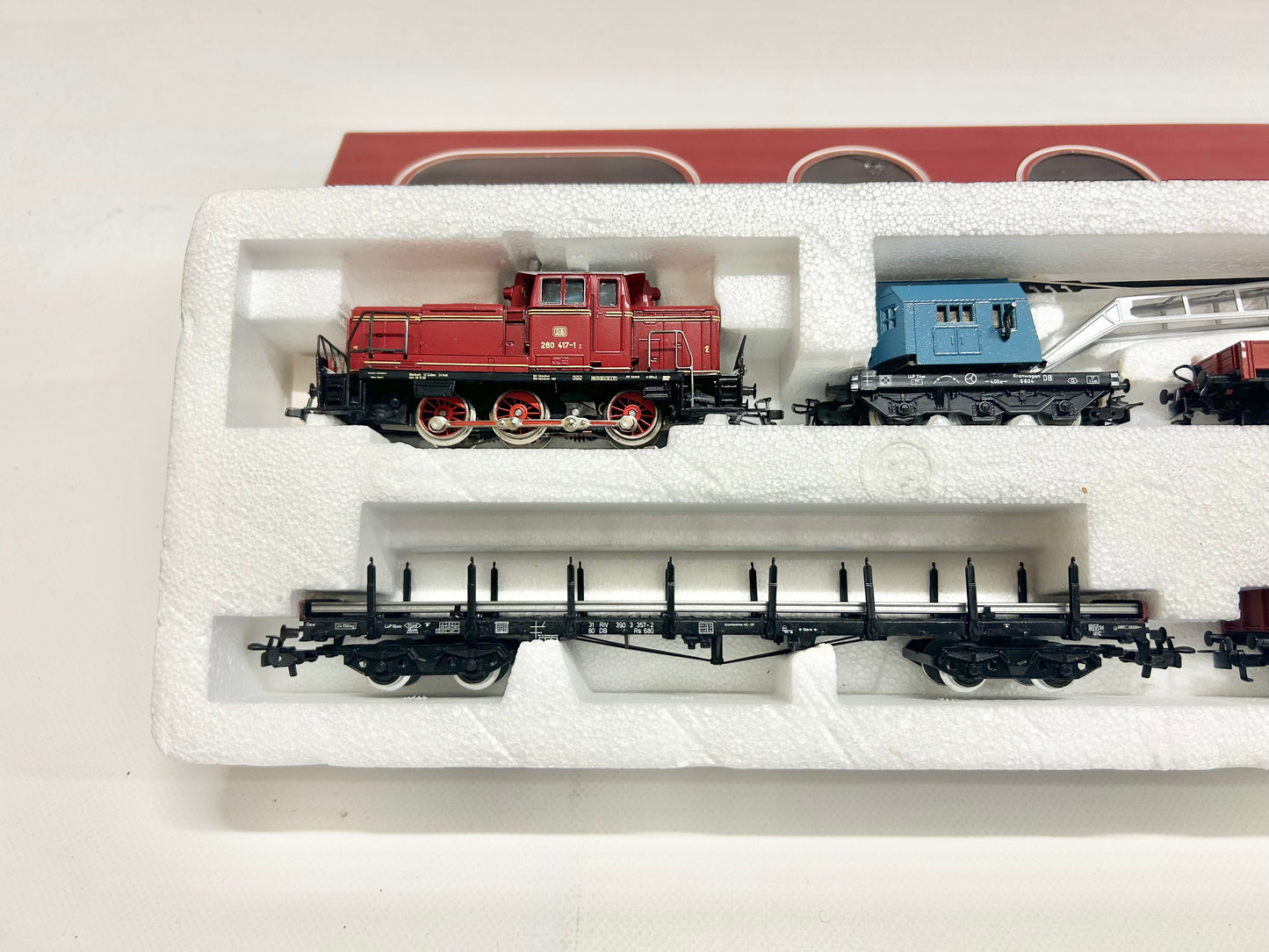 Märklin 2853 Gleisbauzug, H0, Br 260, Diesellok H0, OVP, TOP