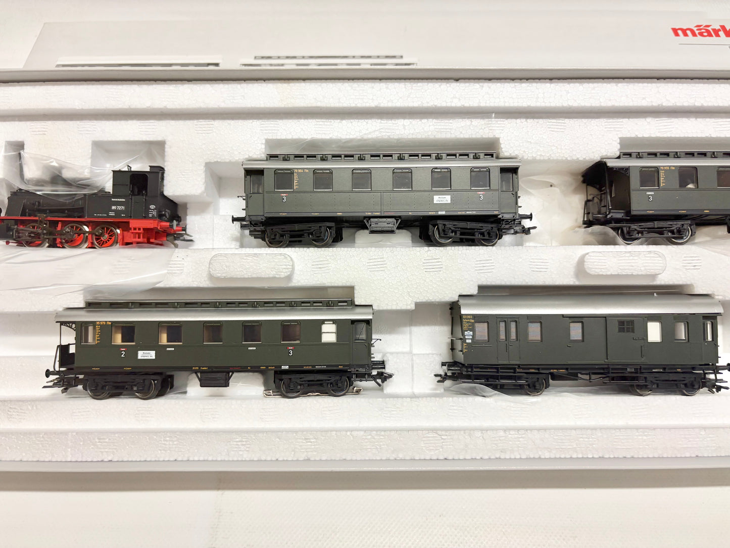Märklin 26555 Mfx-Digital Zugpackung Nebenbahn Personenzug DB AC H0