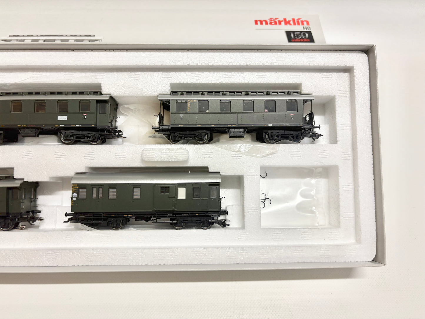 Märklin 26555 Mfx-Digital Zugpackung Nebenbahn Personenzug DB AC H0