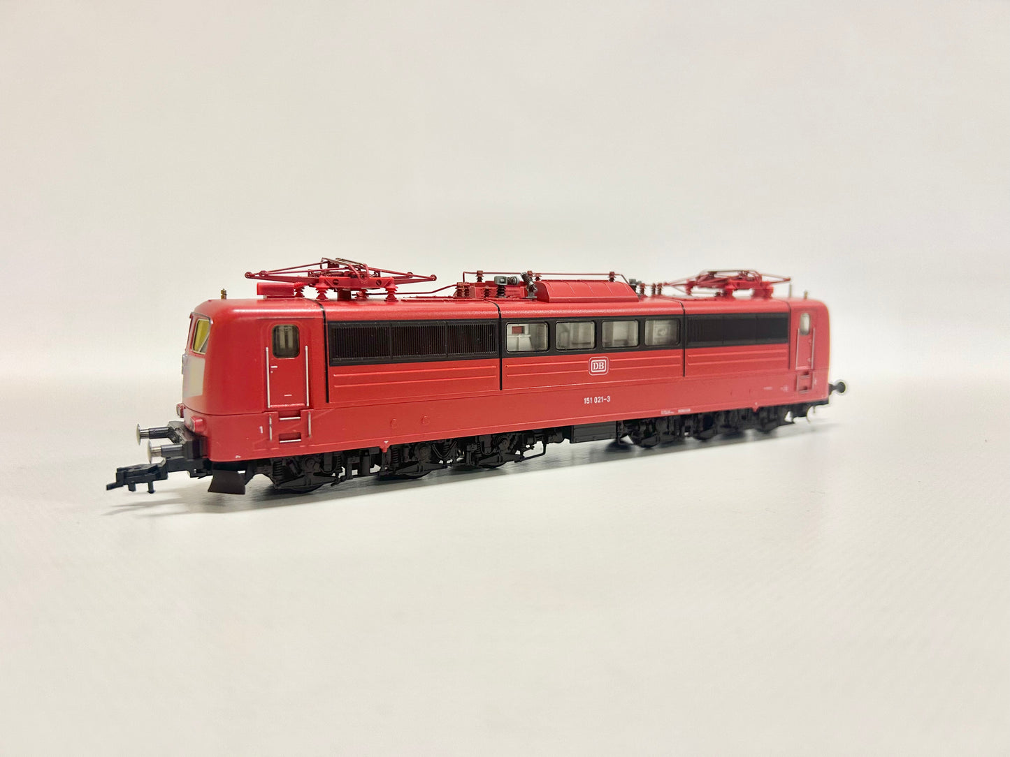 Fleischmann 4382 E-Lok Br 151 021-3 orientrot DB DC H0