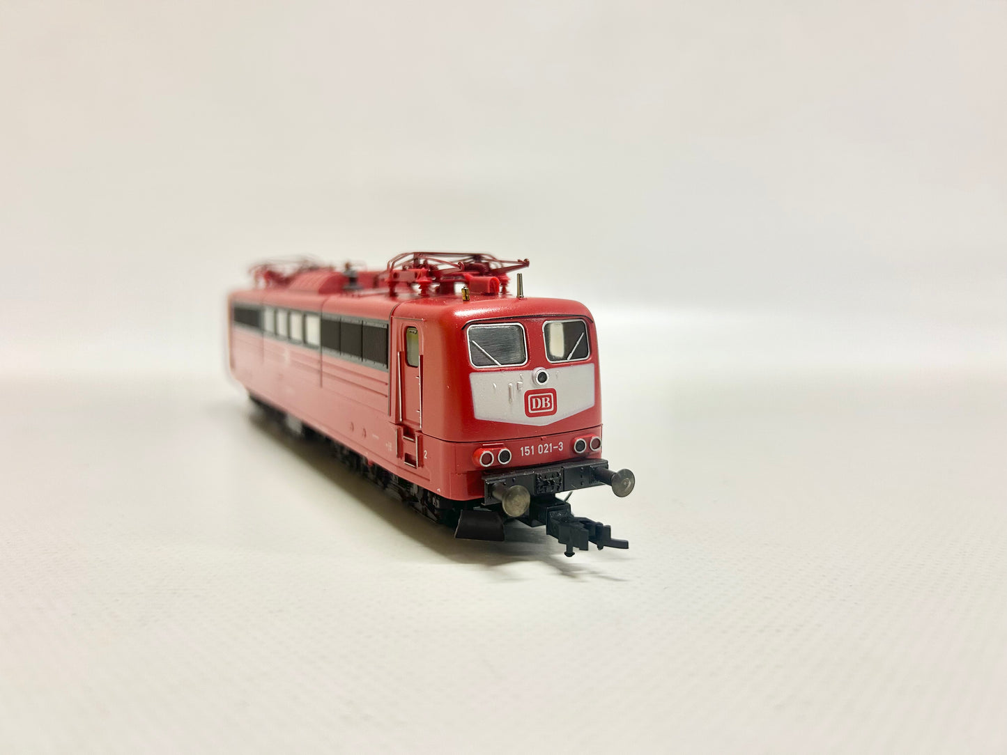 Fleischmann 4382 E-Lok Br 151 021-3 orientrot DB DC H0