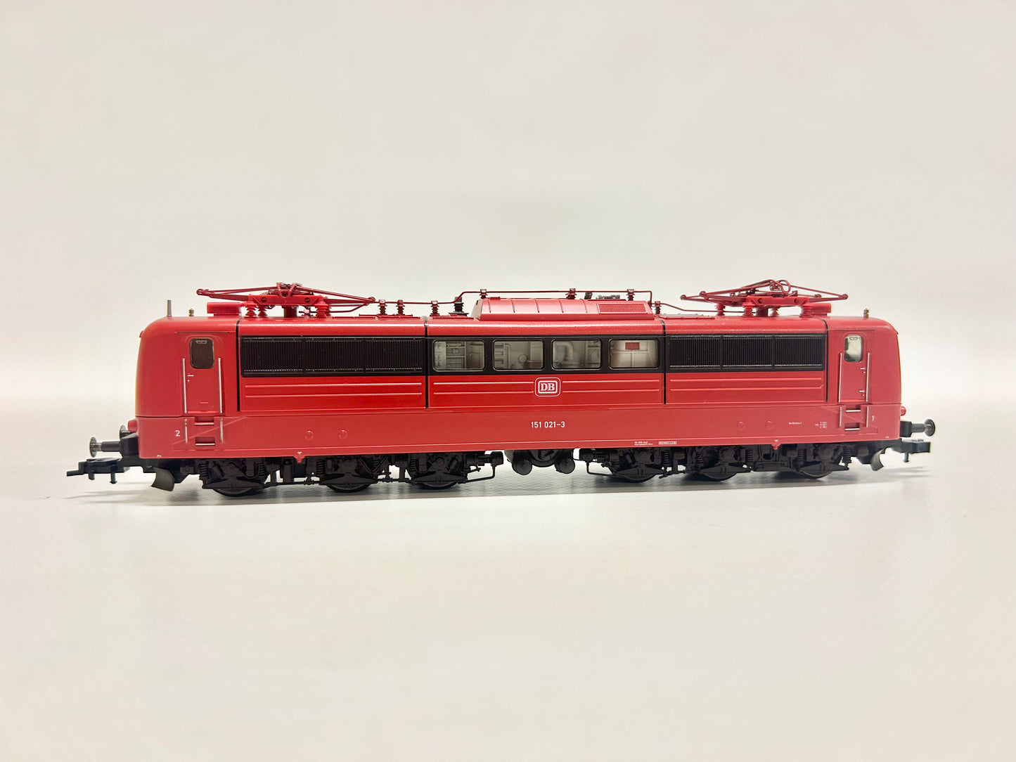 Fleischmann 4382 E-Lok Br 151 021-3 orientrot DB DC H0