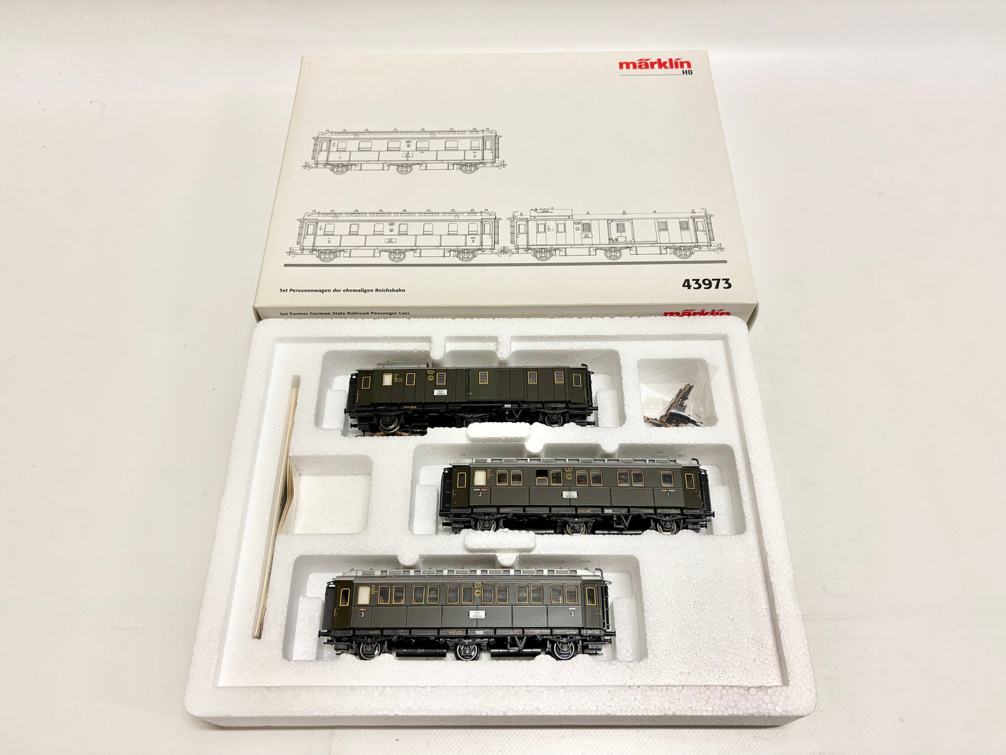 Märklin 43973 Wagen-Set Personenwagen DRG AC H0