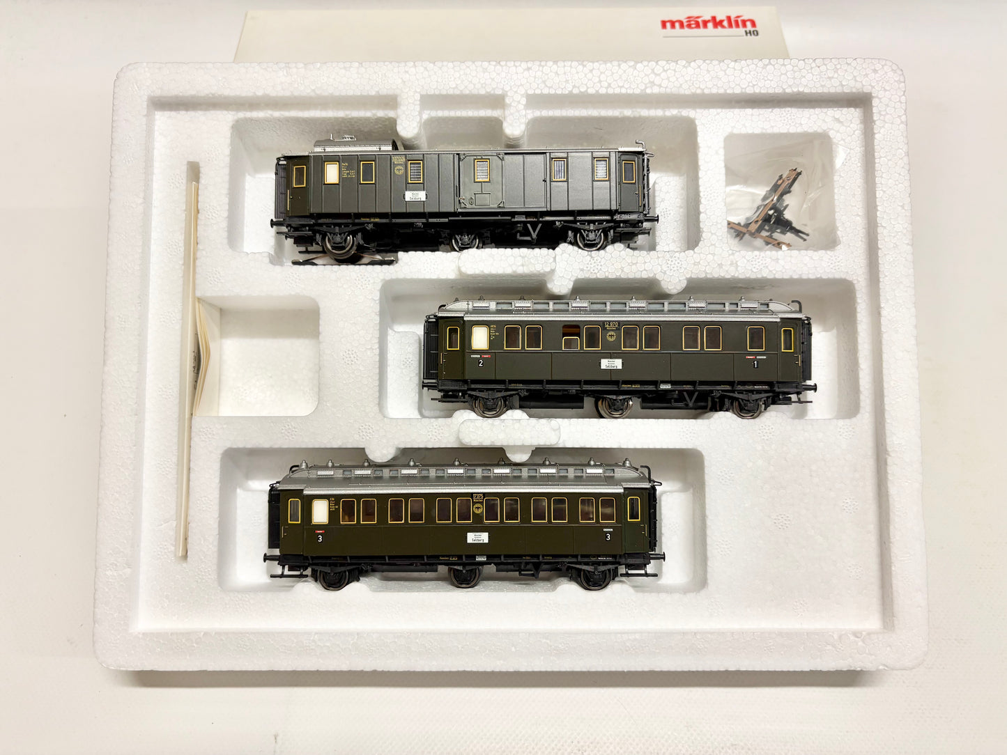 Märklin 43973 Wagen-Set Personenwagen DRG AC H0