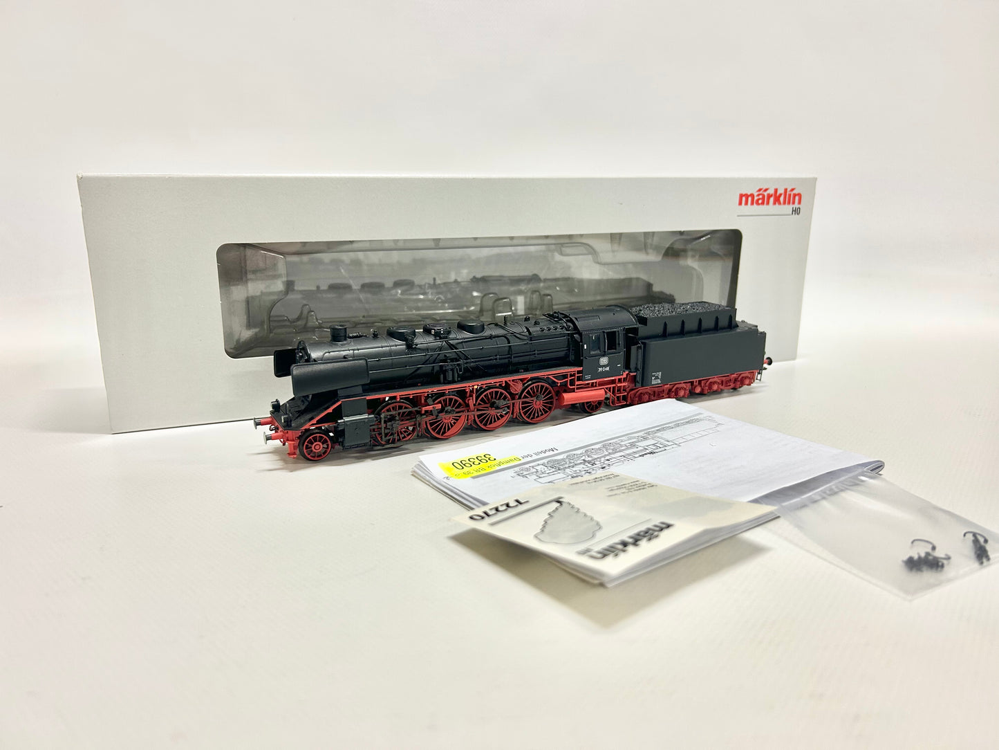 Märklin 39390 Mfx-Digital, Sound Class 39 Steam Locomotive, DB, H0, Original Packaging, TOP