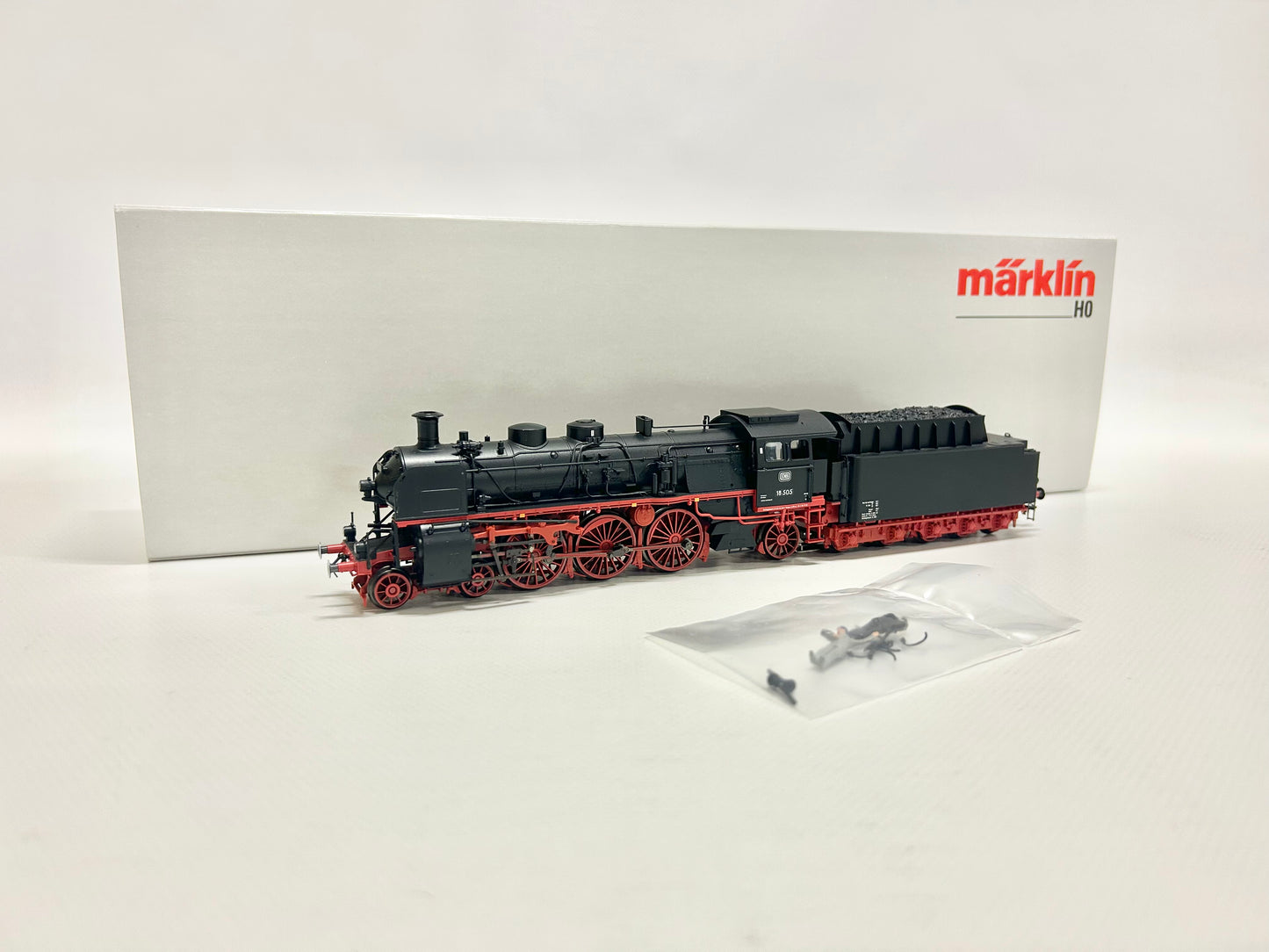 Märklin 39034 Mfx-Digital, Sound, Class 18 505 Steam Locomotive DB, H0, Original Packaging, TOP