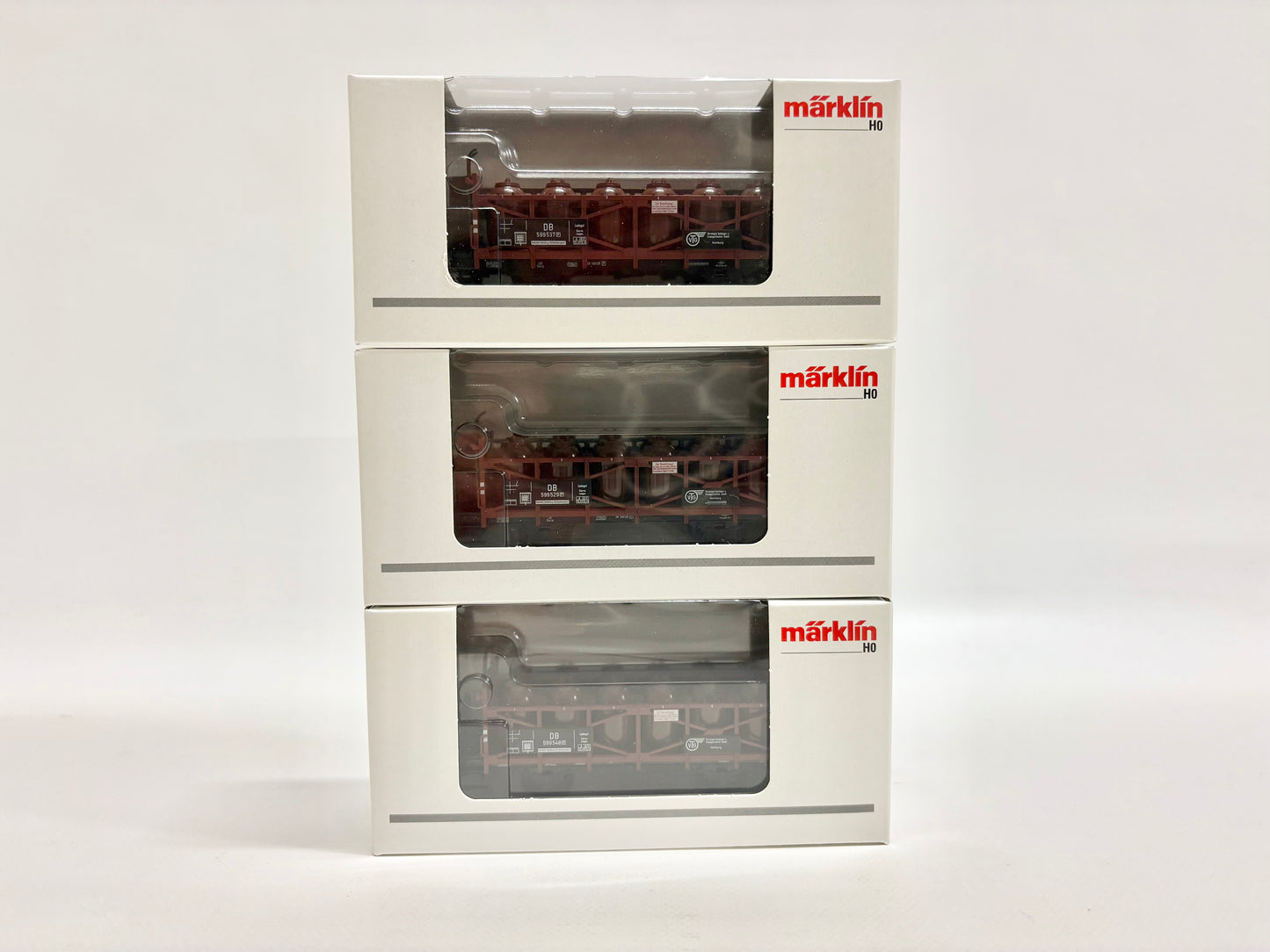 Märklin 46390 Wagen-Set Säuretopfwagen DB AC H0