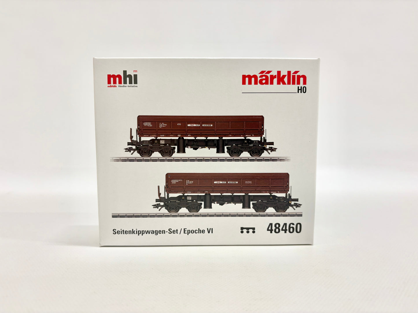 Märklin 48460 Wagen-Set Seitenkippwagen DB AC H0
