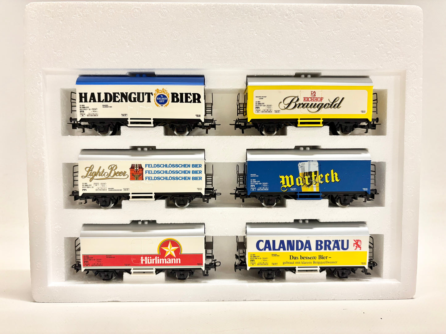 Märklin 4490 Wagen-Set Schweizer Brauereien SBB AC H0