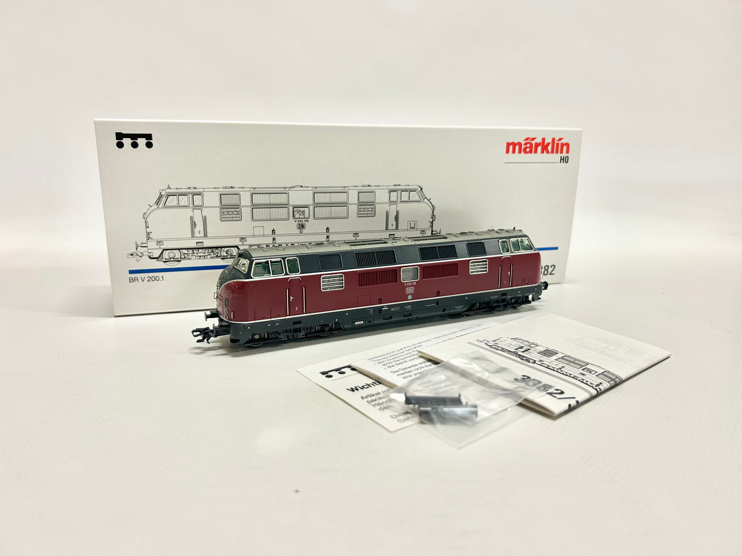 Märklin 3382 Diesellok V200.1, DB, H0, OVP, TOP